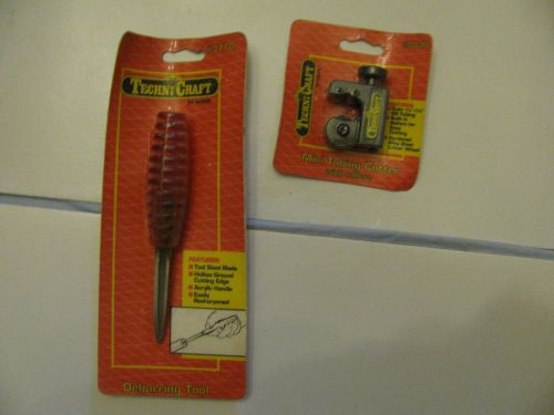 MINI TUBING CUTTER - DEBURRING TOOL BY TECHNICRAFT - 10 PACK SOAPSTONE REFILLS