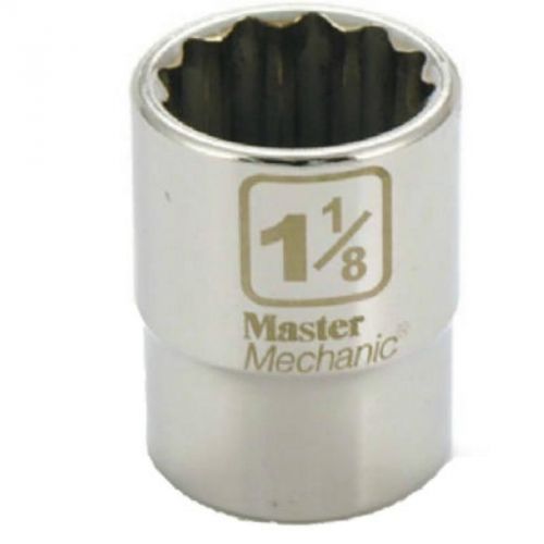 3/4&#034; Dr 1-1/8 Socket Master Mechanic Sockets 351452 052088058237