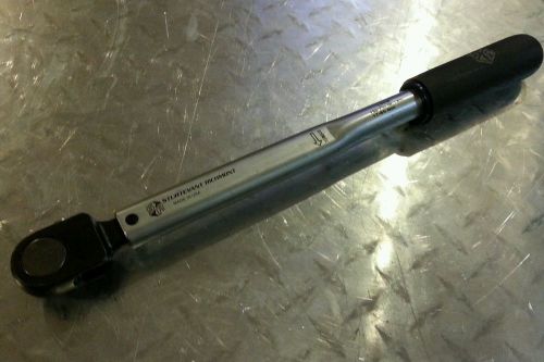 STURTEVANT RICHMONT LTCR 150-750 In LBS  3/8&#034; DRIVE TORQUE WRENCH 17-85Nm