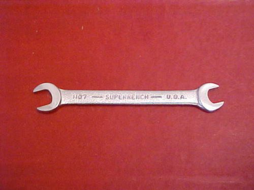 NOS - WILLIAMS 1107 SUPERRENCH 15/64 X 1/4 OPEN END MINI IGNITION WRENCH U.S.A.