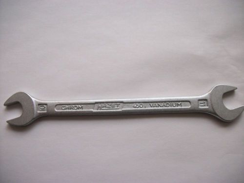 HAZET 450 OPEN END WRENCH 10MM - 11MM - West Germany - Used Excellent Condition