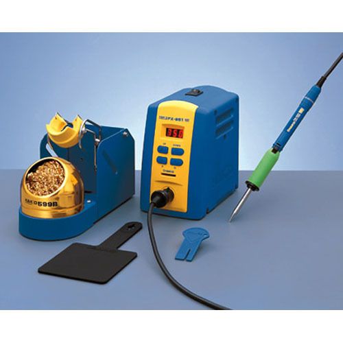 Hakko fx951-66 esd-safe soldering station with fm-2027-02 iron, fh200-01 for sale