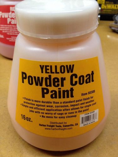 Yellow Powder Coat Paint
