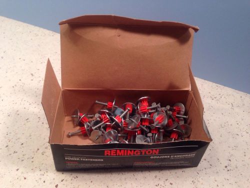 Remington 77560, 1-1/2&#034; Washered Fasteners 1 partially used box containing 66