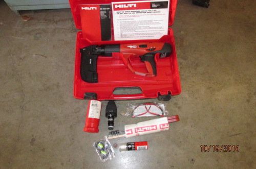 Hilti dx-460 f-8 &amp; mx-72  cal .27  powder actuated nail gun kit,  new (219) for sale