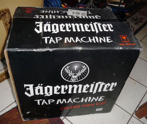 NEW in box 3 bottle  Jagermeister Tap Machine JEMUS Model - Serve Ice Cold Shots