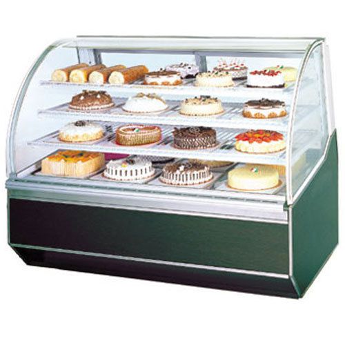Turbo tb-4r display case, curved glass, bakery, refrigerated, lift up glass, 47- for sale