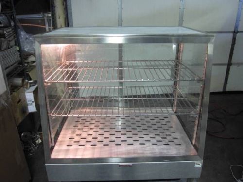 Commercial Electric Warmer Countertop Bun Pizza Hot food Display 24&#034;x17&#034;x24&#034;H