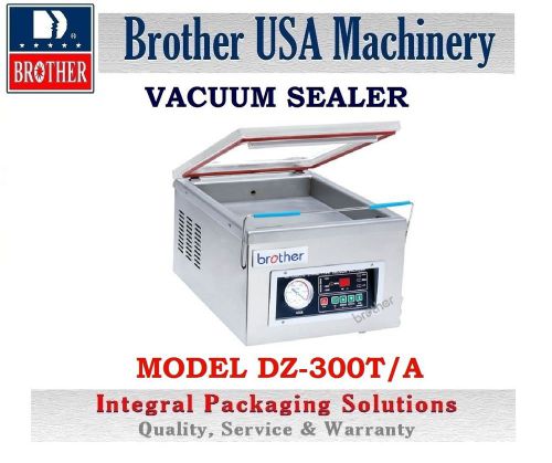 Vacuum sealer table model - stainless steel -110v , dz-300t/a  brother for sale