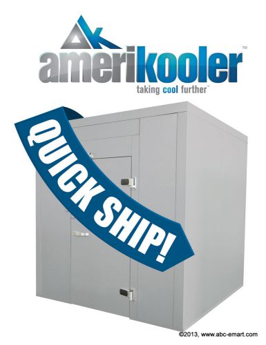 Amerikooler new 8&#039;x8&#039; walk in cooler 8x8 restaurant equipment refrigerator for sale