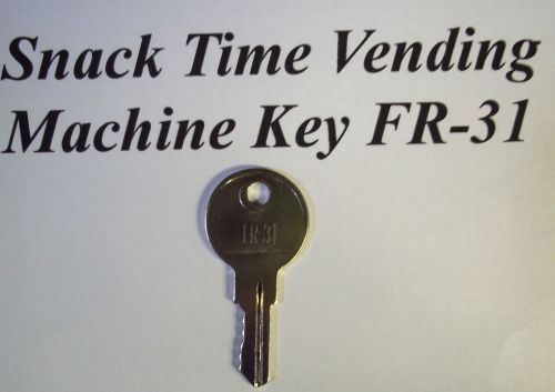 Vendcraft Dundas Snack Time Front Drop Vending Machine Key FR-31