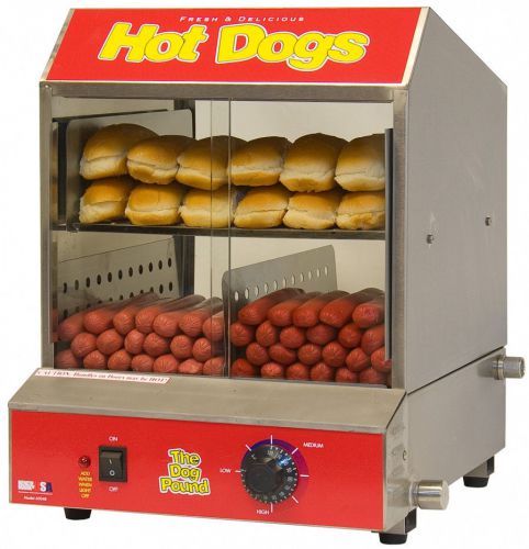 Benchmark USA 60048 The Dog Pound Hotdog Steamer 164 Dog Capacity