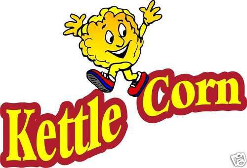 Kettle Corn Korn Concession Food Decal Sticker 24&#034;