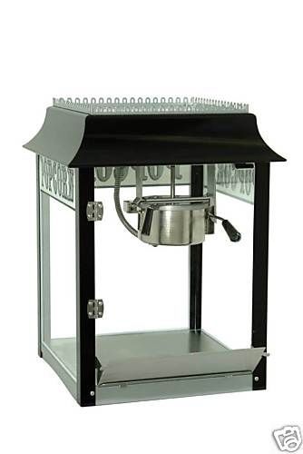 New 1911 black &amp; chrome 4 oz popcorn machine by paragon for sale