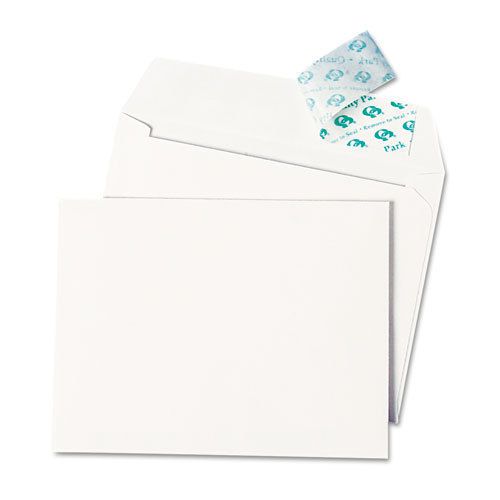 Greeting Card/Invitation Envelope, Contemporary, Redi-Strip,#51/2, White,100/Box