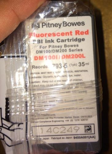 10 Pitney Bowes Ink &amp; 1 Print Head New Sealed Oem Authentic DM100i DM200L 793-5