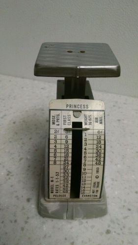 Vintage 1952 Princess Postage Scale