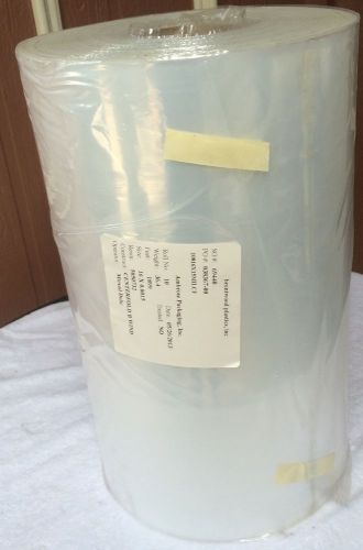 16&#034; 1899feet Heat Activated Shrink Wrap Film,Clear, Centerfold, Food Grade