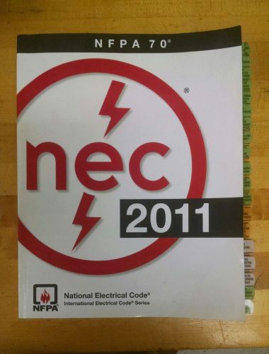 2011 NEC National Electrical Code Softcover Book with EZ Tab inserts