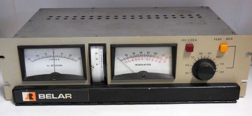 APPEARS TO BE IN VERY GOOD CONDITION BELAR MODEL AMM-1 AM MODULATION MONITOR