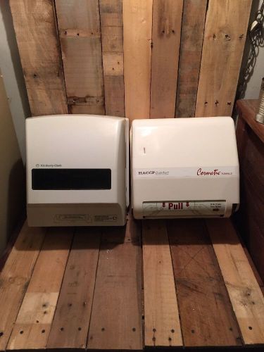 Lot of 2 commercial paper towel dispensers for sale