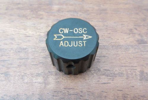 Original CW-OSC Adjust Knob for Vintage WWII Radio Receiver BC-312 / BC-342