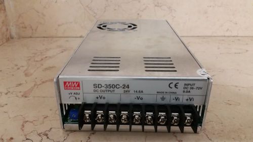 sd-350c-24 mean well Isolated DC/DC Converters 24V 14.6A 350.4W 36-72v 9a Input