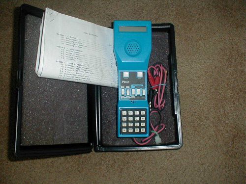 Digital Telephone Line Test Set  PHD phone digit tester Ziad GTE Bell System