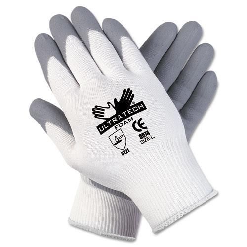 New mcr safety 9674m memphis ultra tech foam seamless nylon knit gloves, medium, for sale