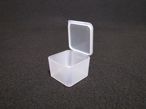 Retail Plastic Flip Top Boxes | 35mm X 25mm X 1mm Plastic Containers | 15 Count