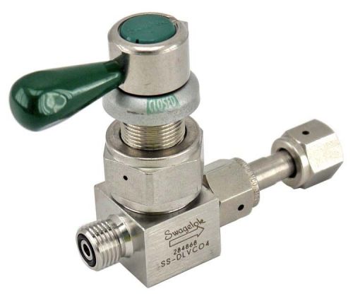 Swagelok ss-dlvc04 high-pressure/purity diaphragm-sealed valve +316 1/2&#034; fitting for sale