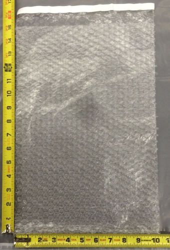 50 10x15.5 Clear Self-Sealing Bubble Out Pouches/Bubble Wrap Bags 10&#034; x 15 1/2&#034;