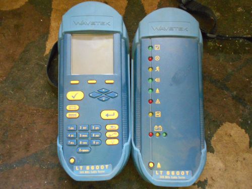 WAVETEK 300 MHZ CABLE TESTERS LT 8600T