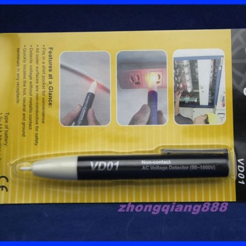 90~1000v electric volt pen stick voltage detector tester cable tool zq for sale