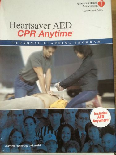 Heartsaver AED CPR Anytime Personal Learning Program By Laerdal