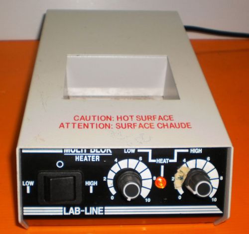 Lab-line scientific  multi-blok heater model 2050-1ce for sale