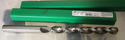 New Precision Taper Length Drill Bit 13mm X 8&#034; HSS Bright Finish