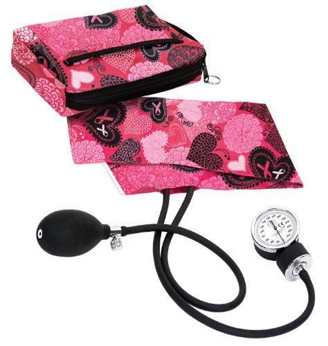 Pink Aneroid and Bag Combo Perfect for Trendy Nurses and Home Health Care