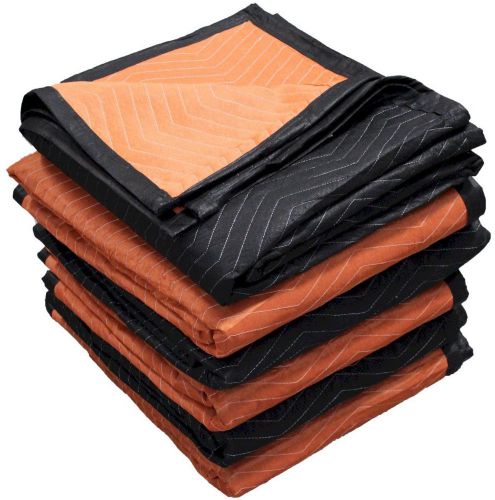 Moving Blankets bundle of 6 72x80&#034; protection furniture pads new free shipping