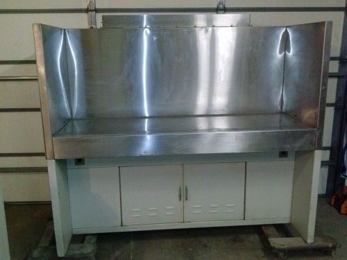 Vertical Laminar Flow Hood Clean Bench HEPA Filter Stainless Table Mycology