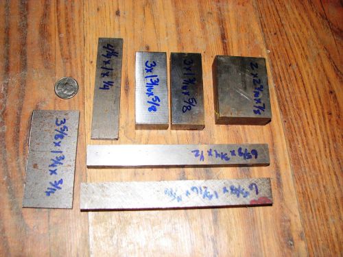 A2 tool steel 5# lot of 7 bladesmith blacksmith knife maker d for sale