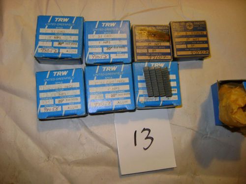 1&#034; sj and1&#034;s die head chasers lot   NOS