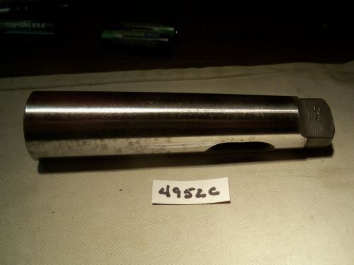 (#4652c) used hardened no.3 to no.4 morse taper drill sleeve or adaptor for sale