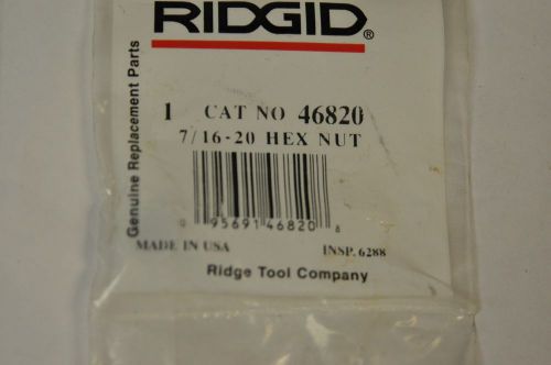 RIDGID 46820 REPLACEMENT PARTS NOS NEW!