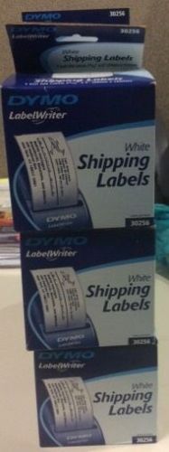 Dymo White Shipping Labels 2 5/16&#034; by 4&#034;  Lot of 12 Rolls # 30256