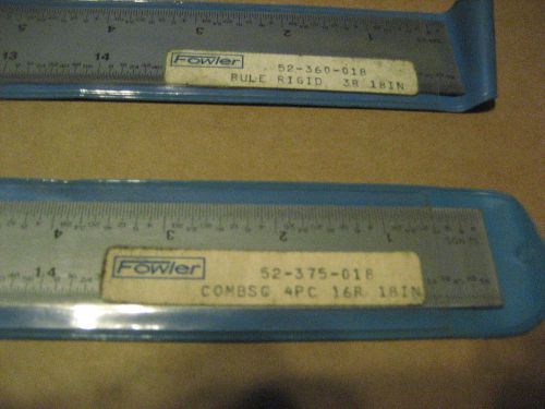 FOWLER 52-375-018 18&#034; RULE ONLY (D1259-1)