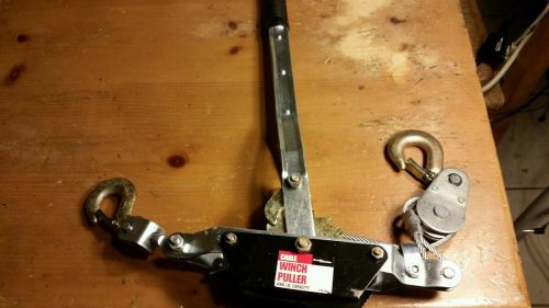 Cable Winch Puller, 4000lb Capacity