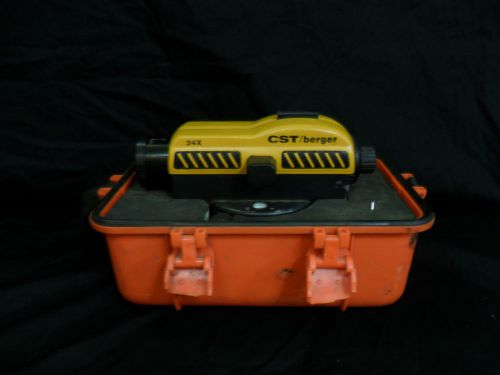Cst berger 24x automatic optic level survey with case for sale