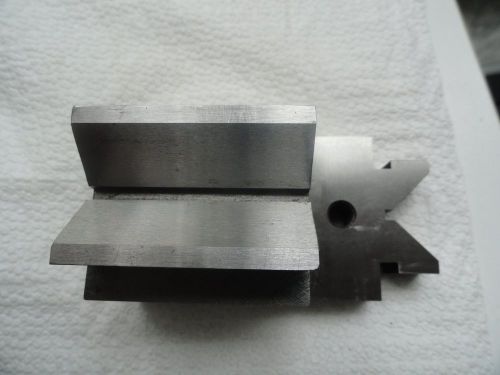 Toolmakers v-block &amp; clamp  l 3-1/2 x  w 1-1/8 x h 1-7/8 used for sale