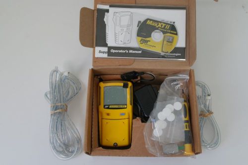 Bw technologies gas alert max xt-ii gas detector, calibrated for sale
